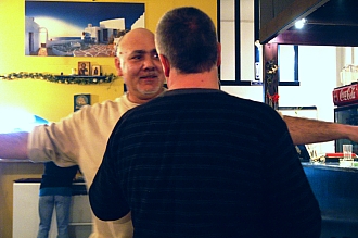 PICT2428 small M and dancing man greeting.jpg - 66021 Bytes